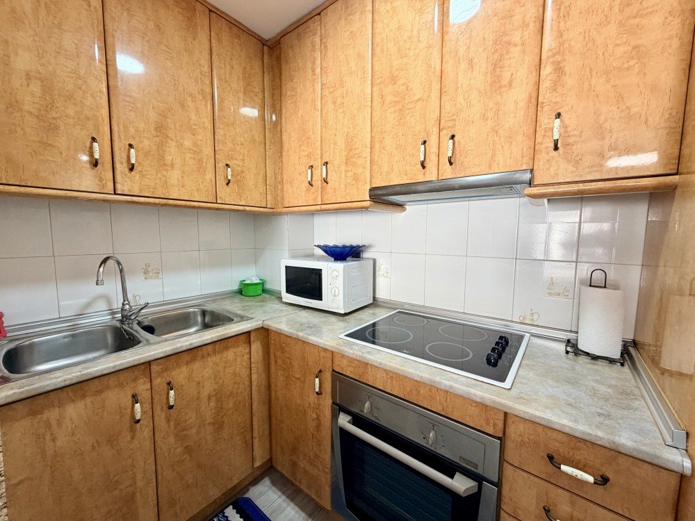 Pool area in apartment for sale in Guardamar del Segura