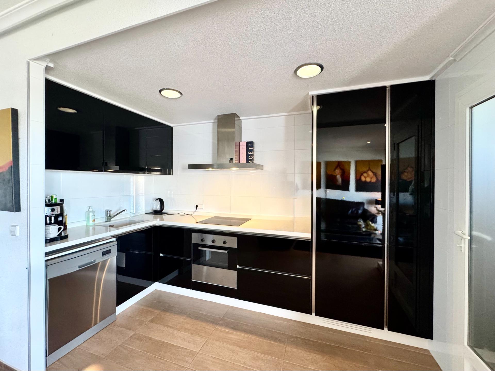 Kitchen in apartment for sale in Orihuela Costa