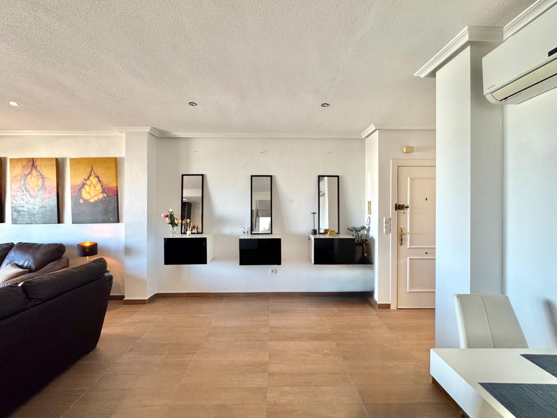 Garden in apartment for sale in Orihuela Costa