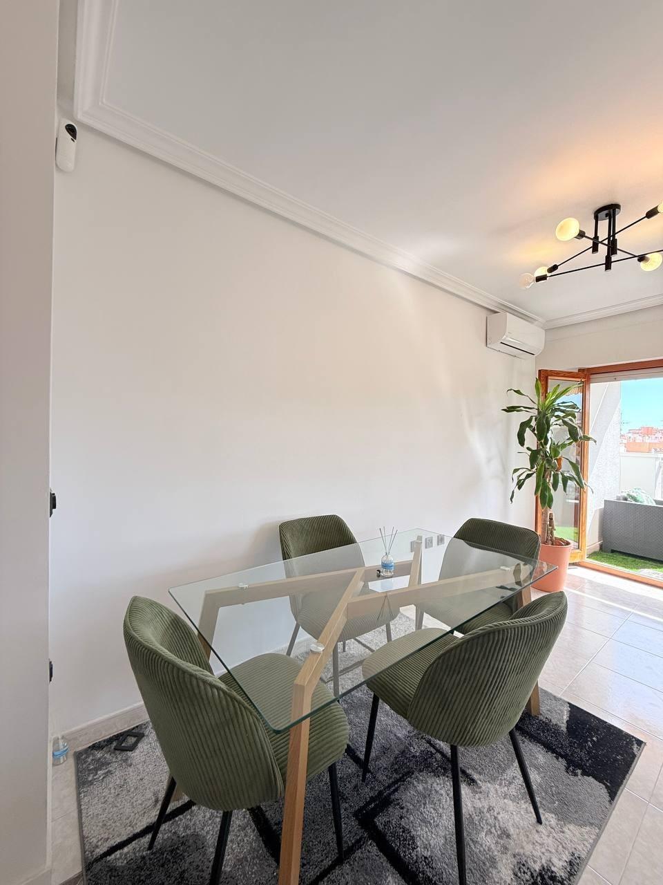 Terrace in penthouse for sale in Torrevieja