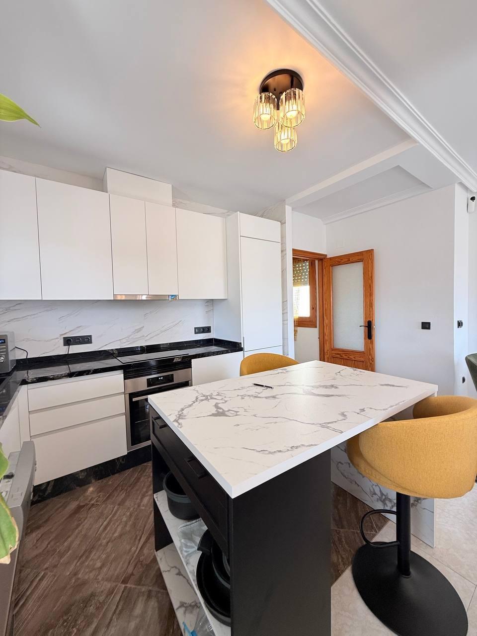 Living room in penthouse for sale in Torrevieja
