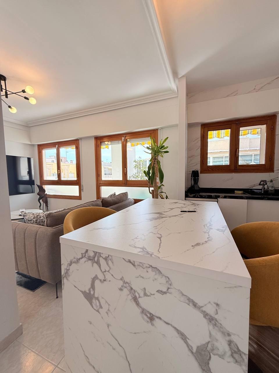 Kitchen in penthouse for sale in Torrevieja