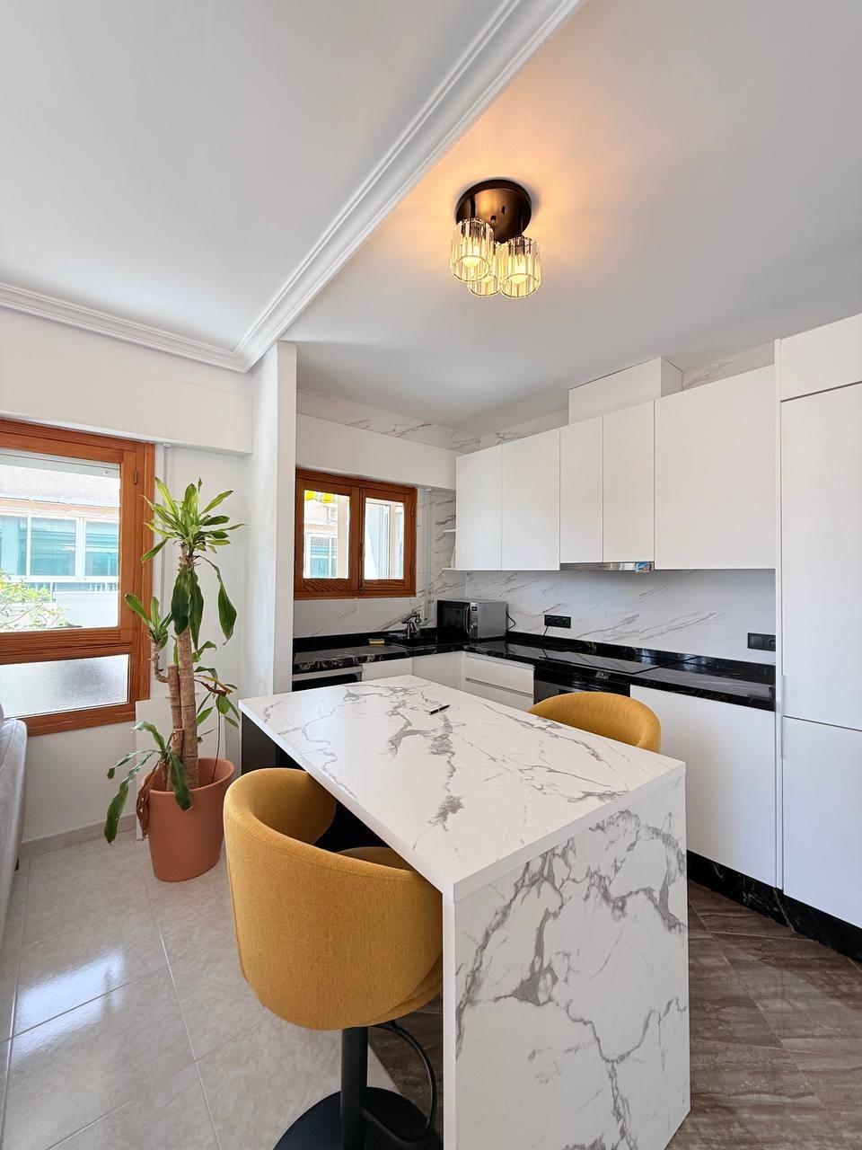Master bedroom in penthouse for sale in Torrevieja