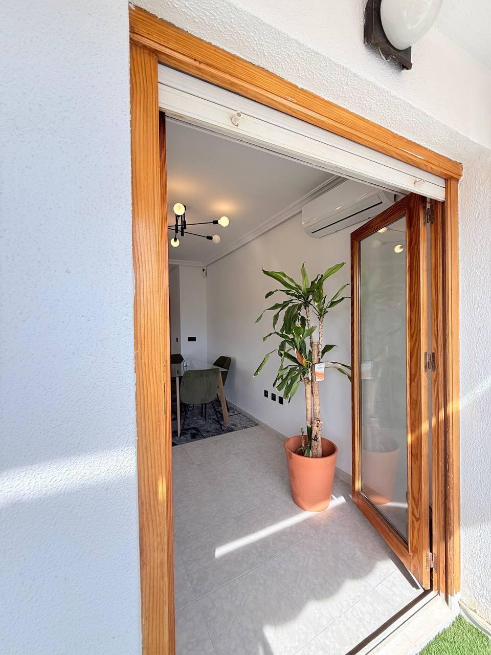 Terrace in penthouse for sale in Torrevieja