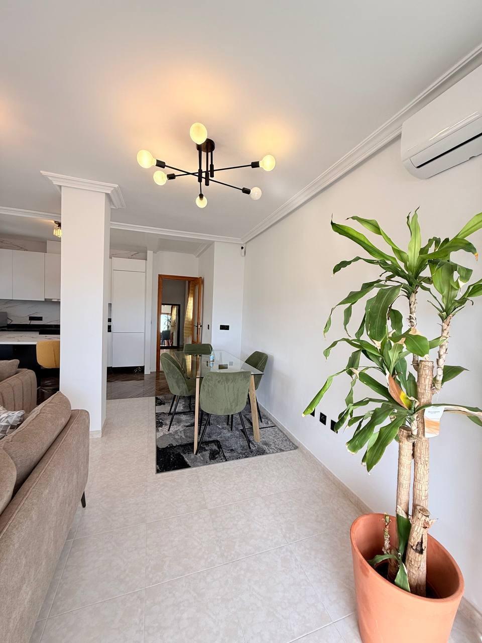 Living room in penthouse for sale in Torrevieja