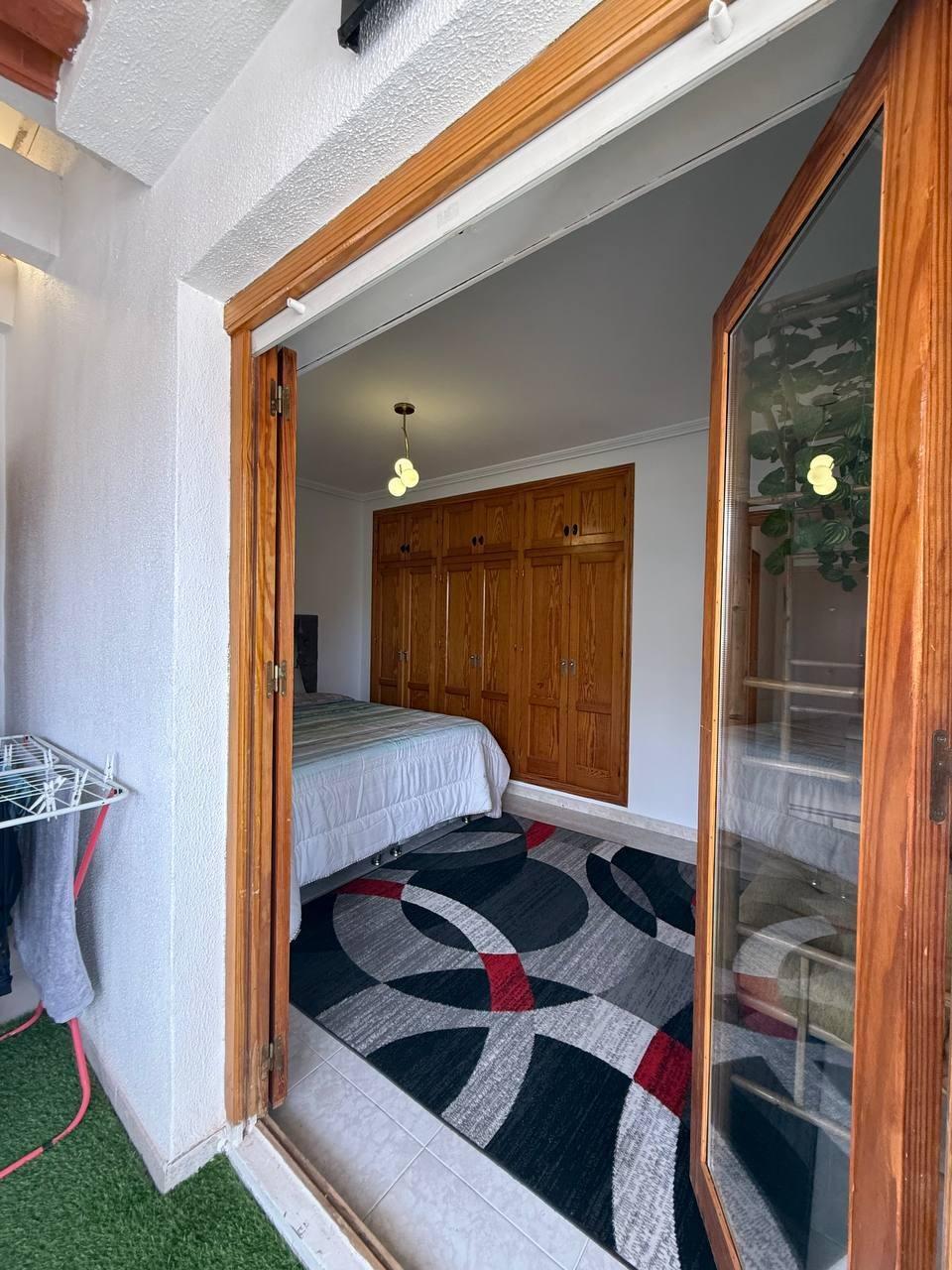 Pool area in penthouse for sale in Torrevieja