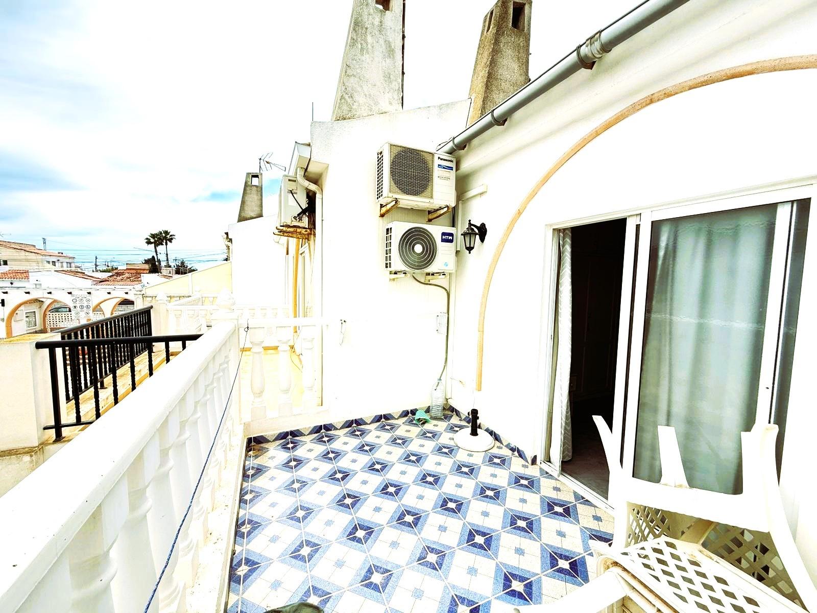 Pool area in terraced for sale in Torrevieja