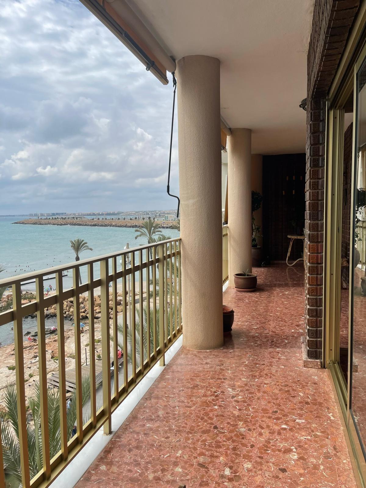 Garden in apartment for sale in Torrevieja