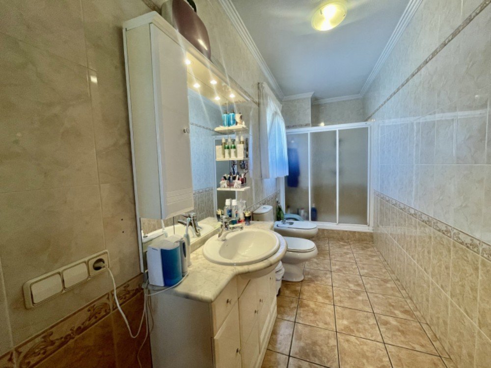 Pool area in villa for sale in Ciudad Quesada