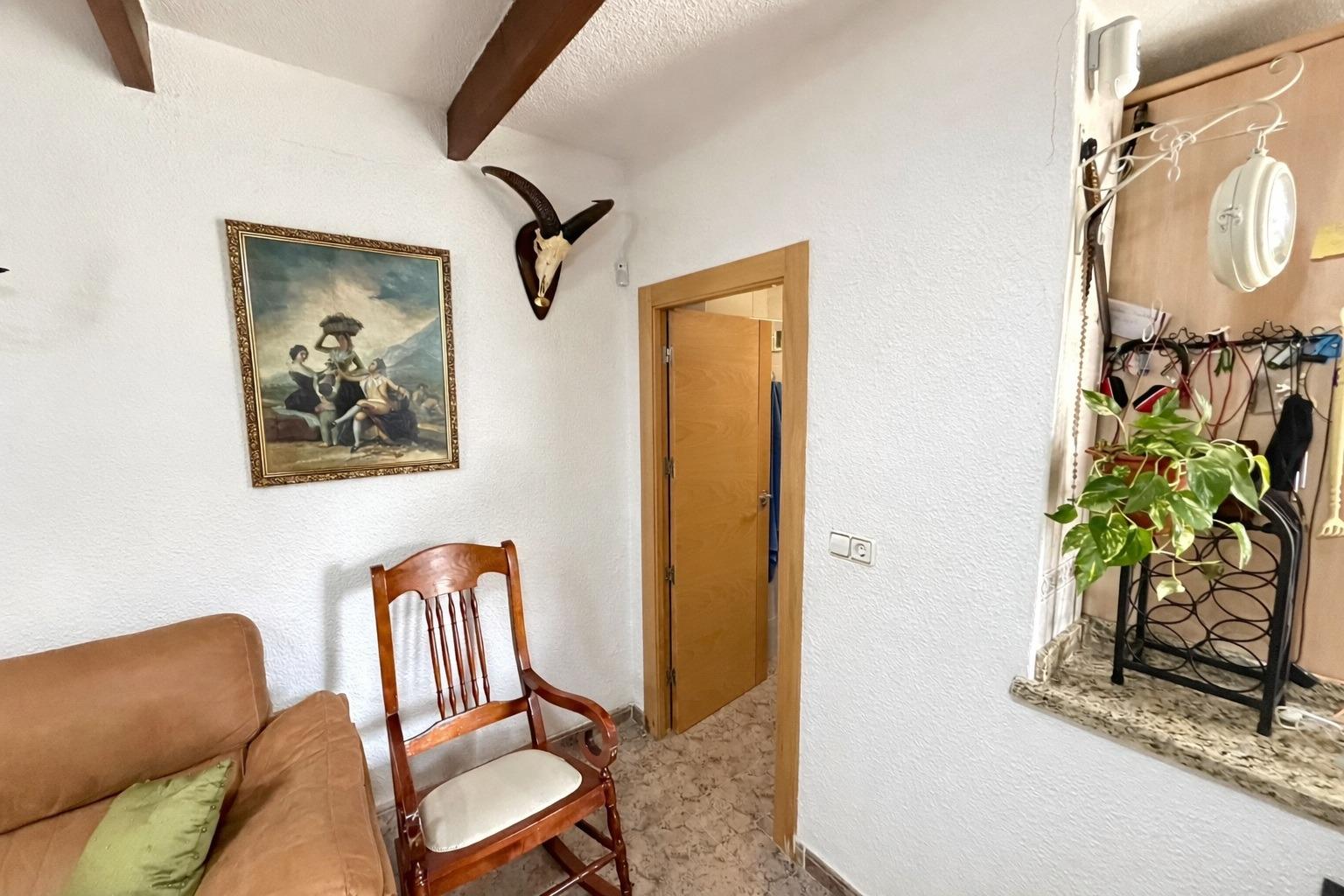Master bedroom in villa for sale in Lo Pagan