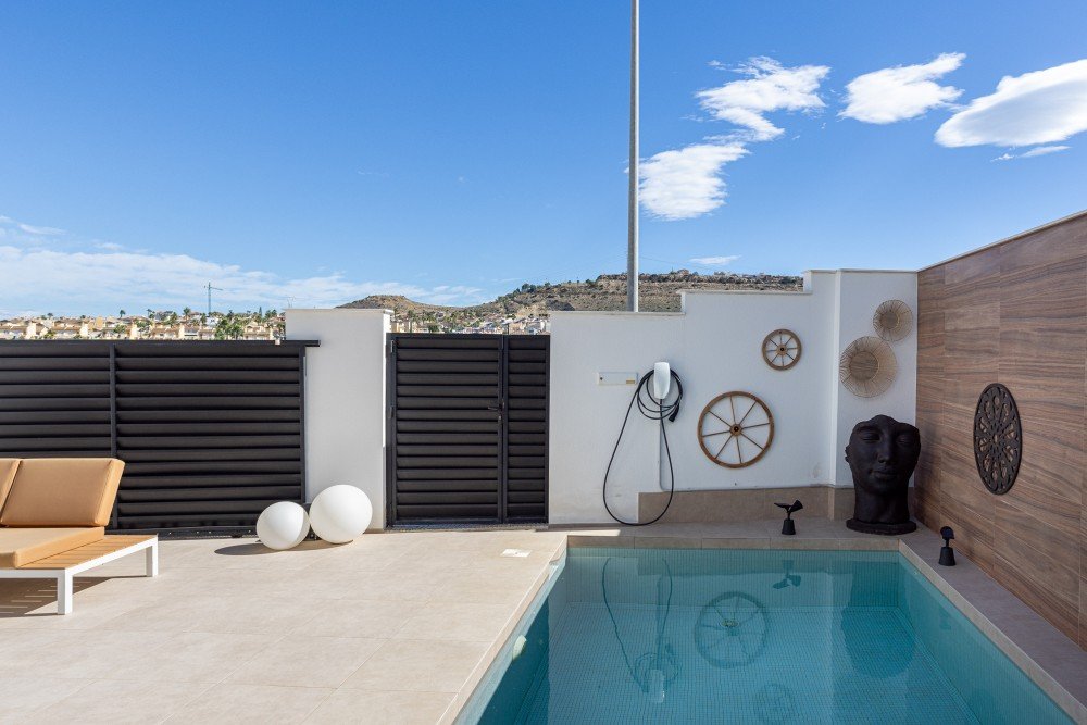 Master bedroom in terraced for sale in Benijofar