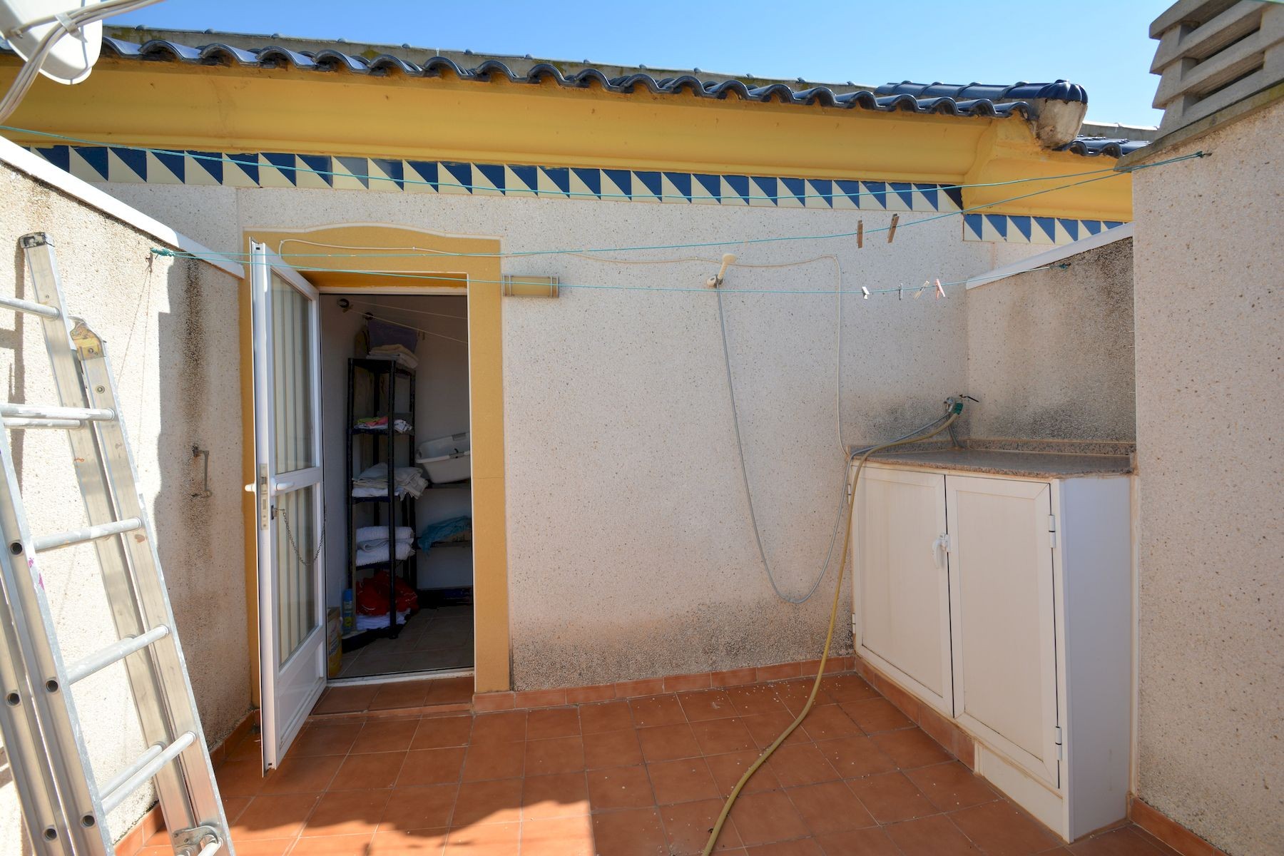 Pool area in terraced for sale in Guardamar del Segura