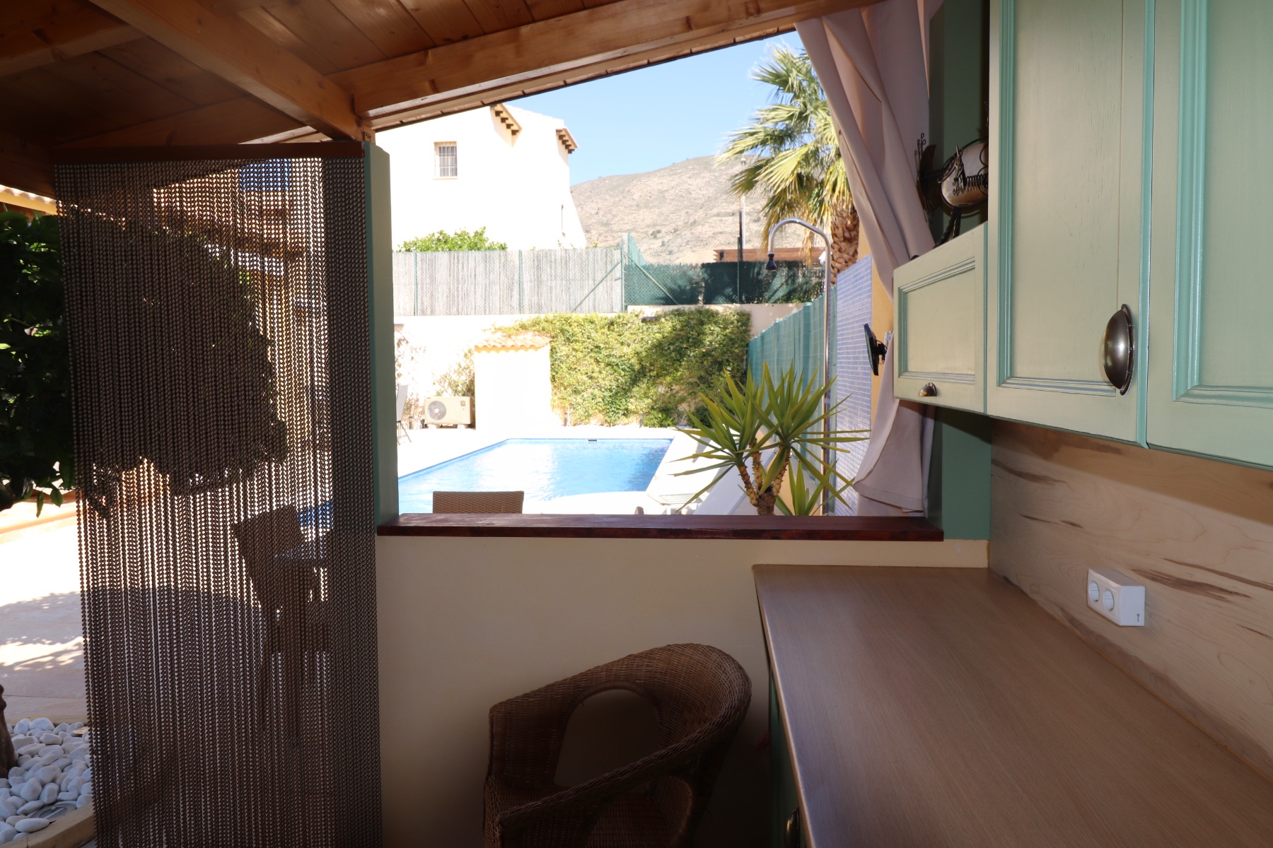 Living room in villa for sale in Fortuna