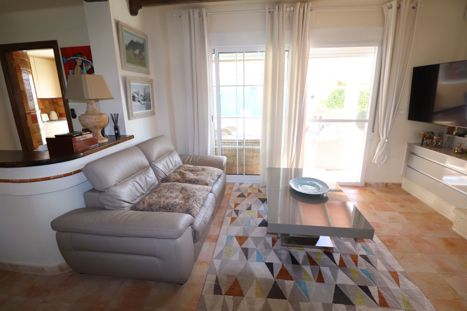 Exterior view in villa for sale in Fortuna
