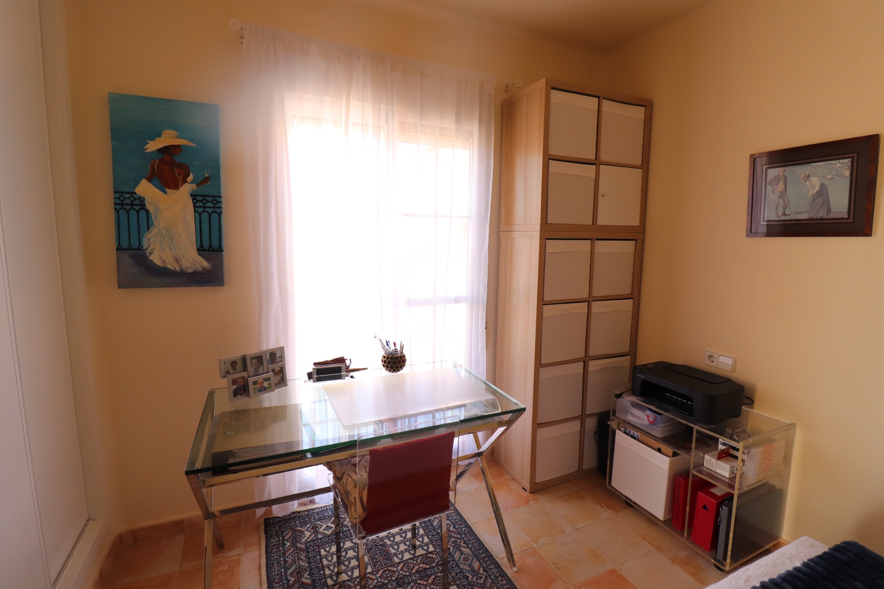 Pool area in villa for sale in Fortuna