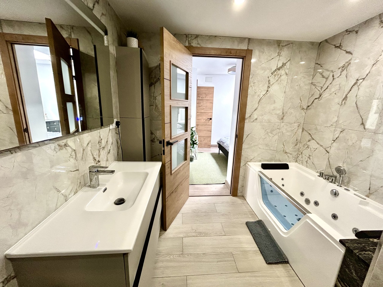 Exterior view in terraced for sale in San Miguel de Salinas