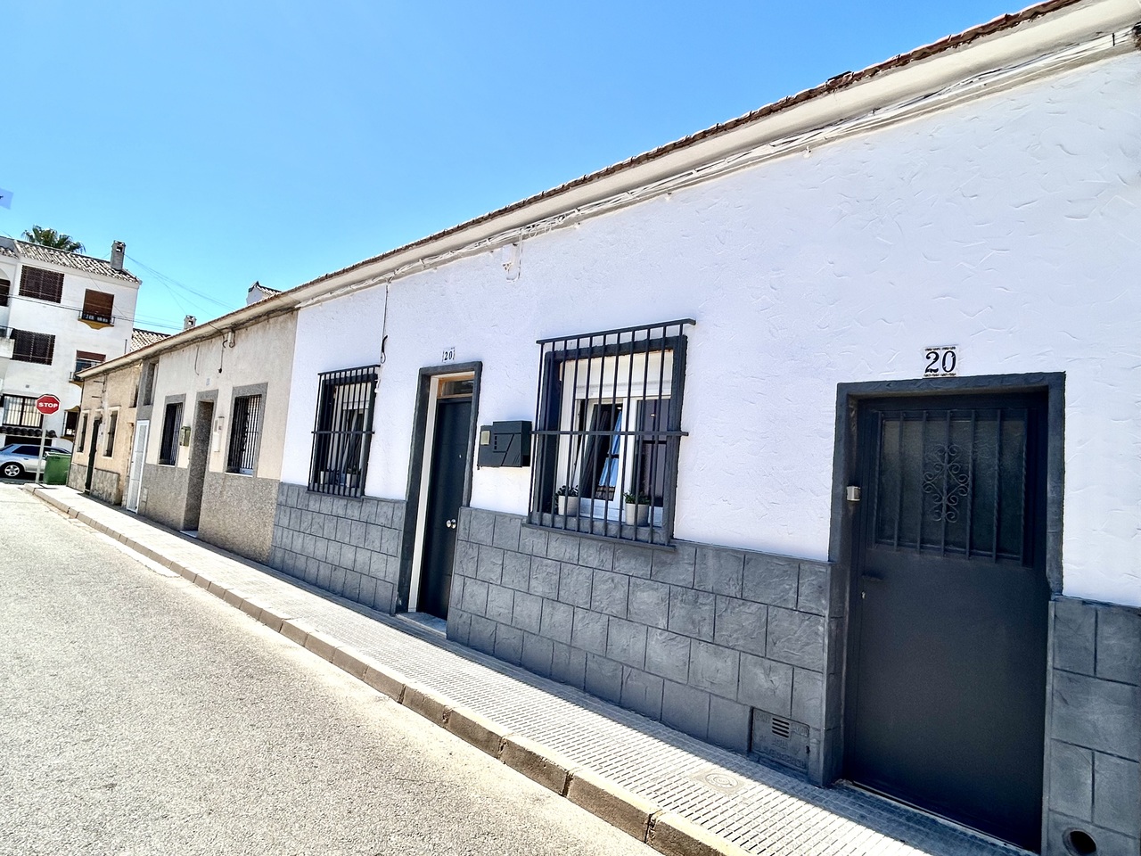 Master bedroom in terraced for sale in San Miguel de Salinas