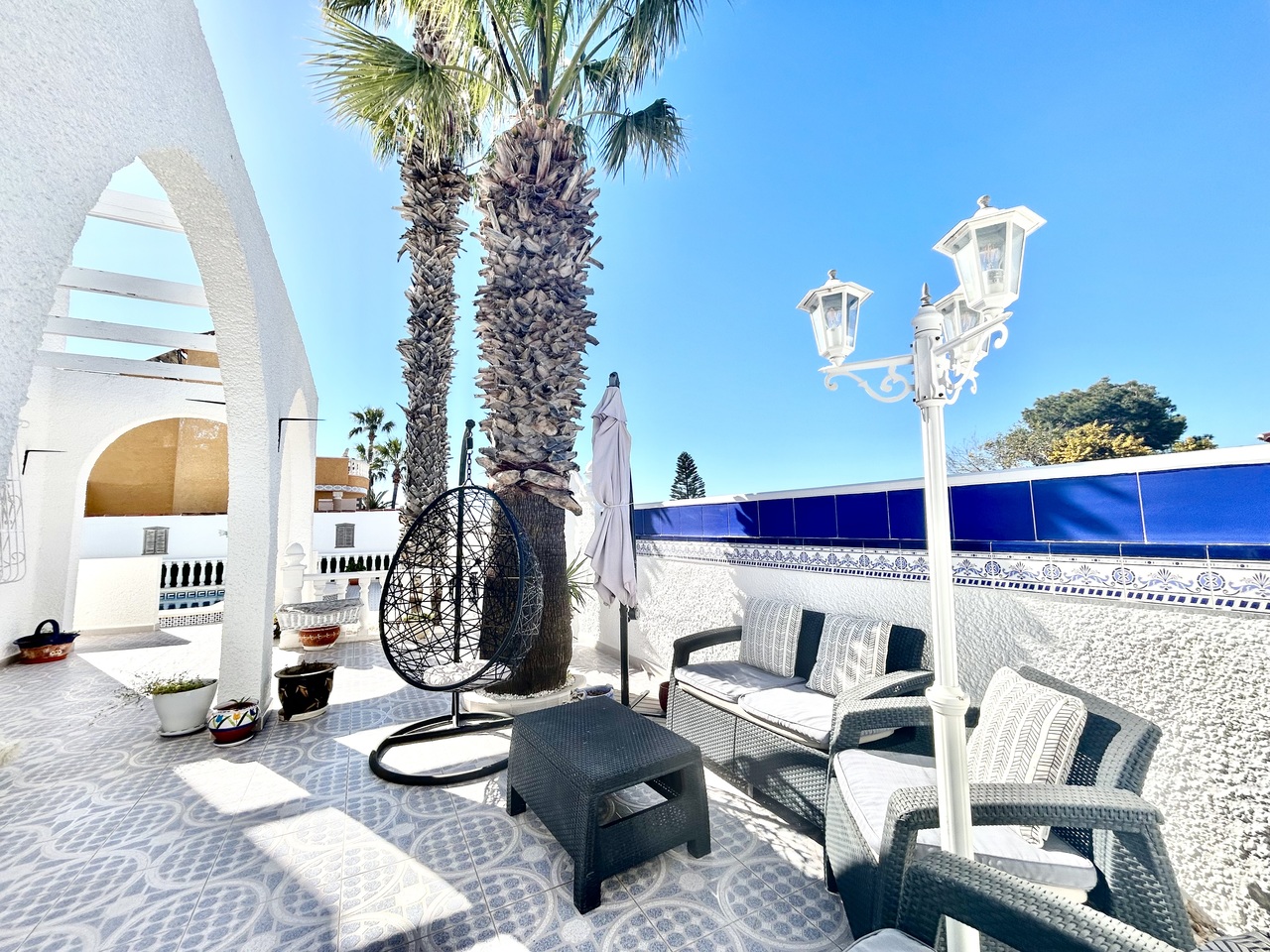 Master bedroom in villa for sale in Villamartin
