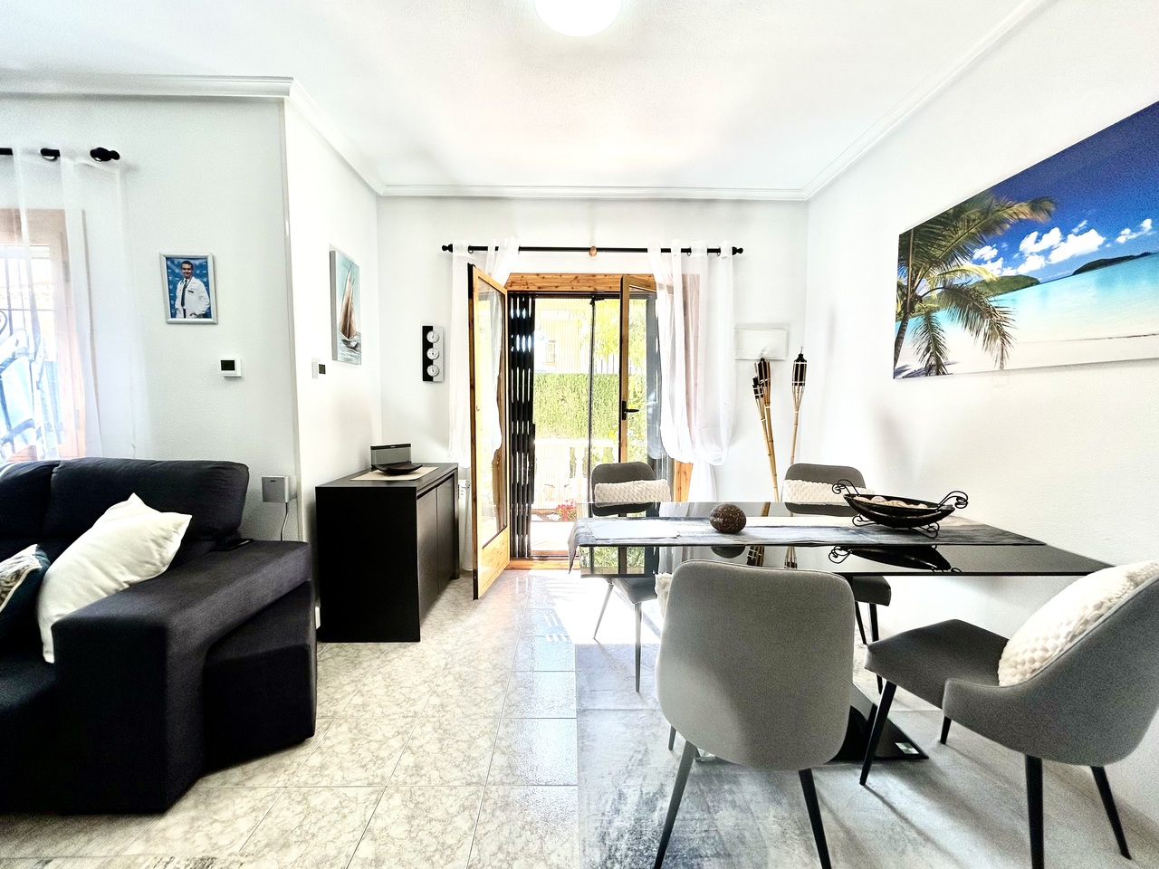 Garden in terraced for sale in Playa Flamenca