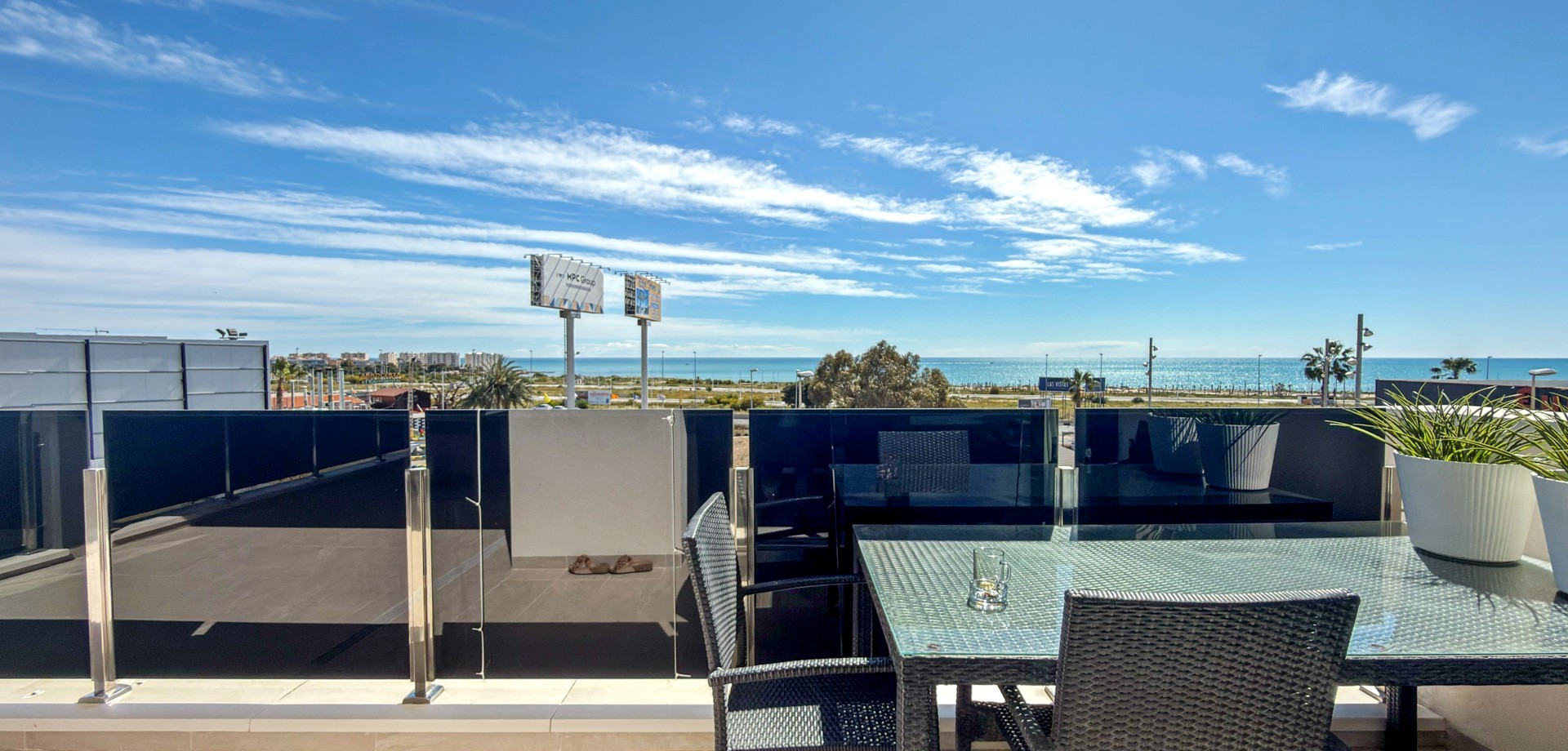 Terrace in apartment for sale in Orihuela Costa