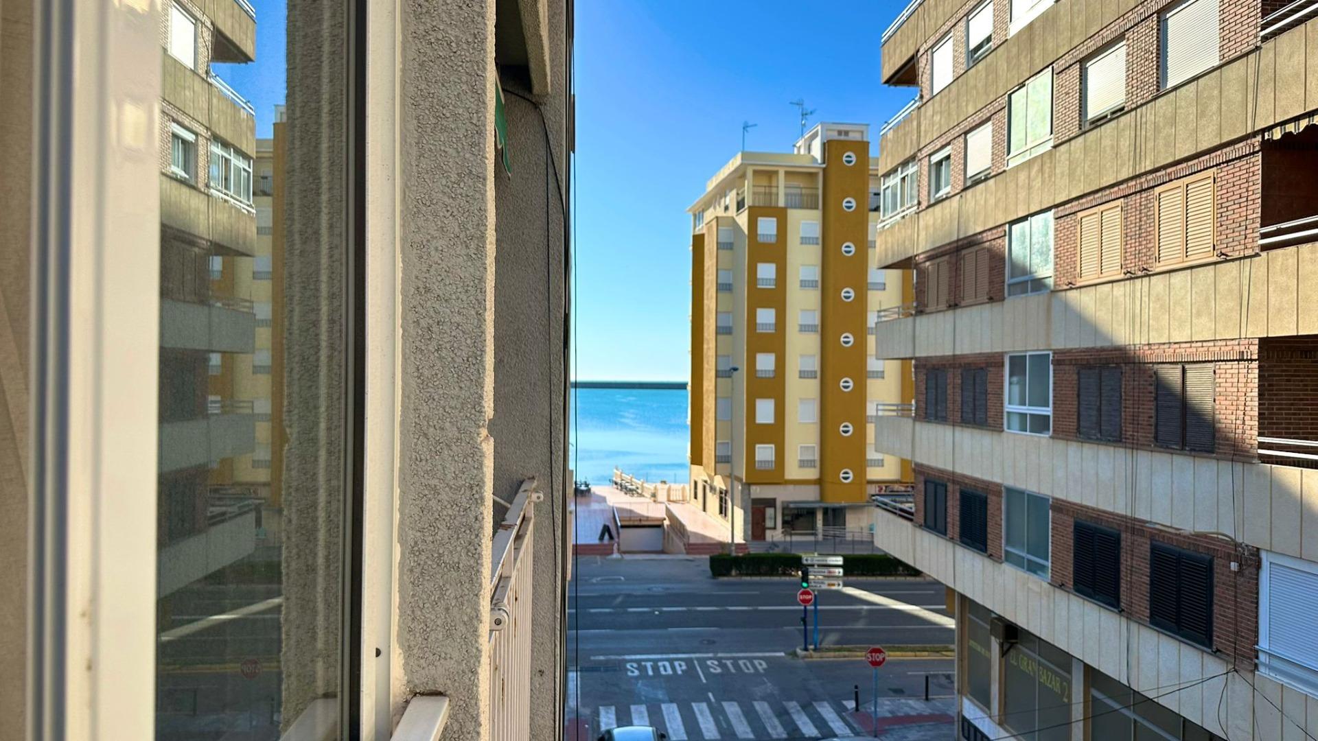 Pool area in apartment for sale in Torrevieja