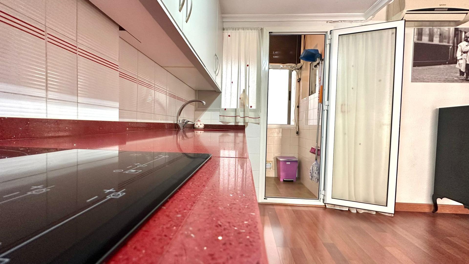 Pool area in apartment for sale in Torrevieja
