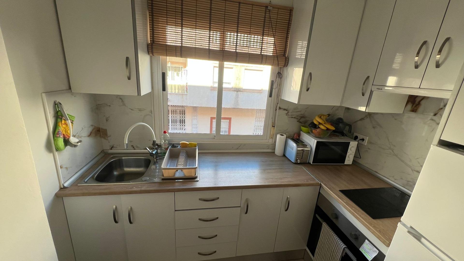 Garden in apartment for sale in Torrevieja