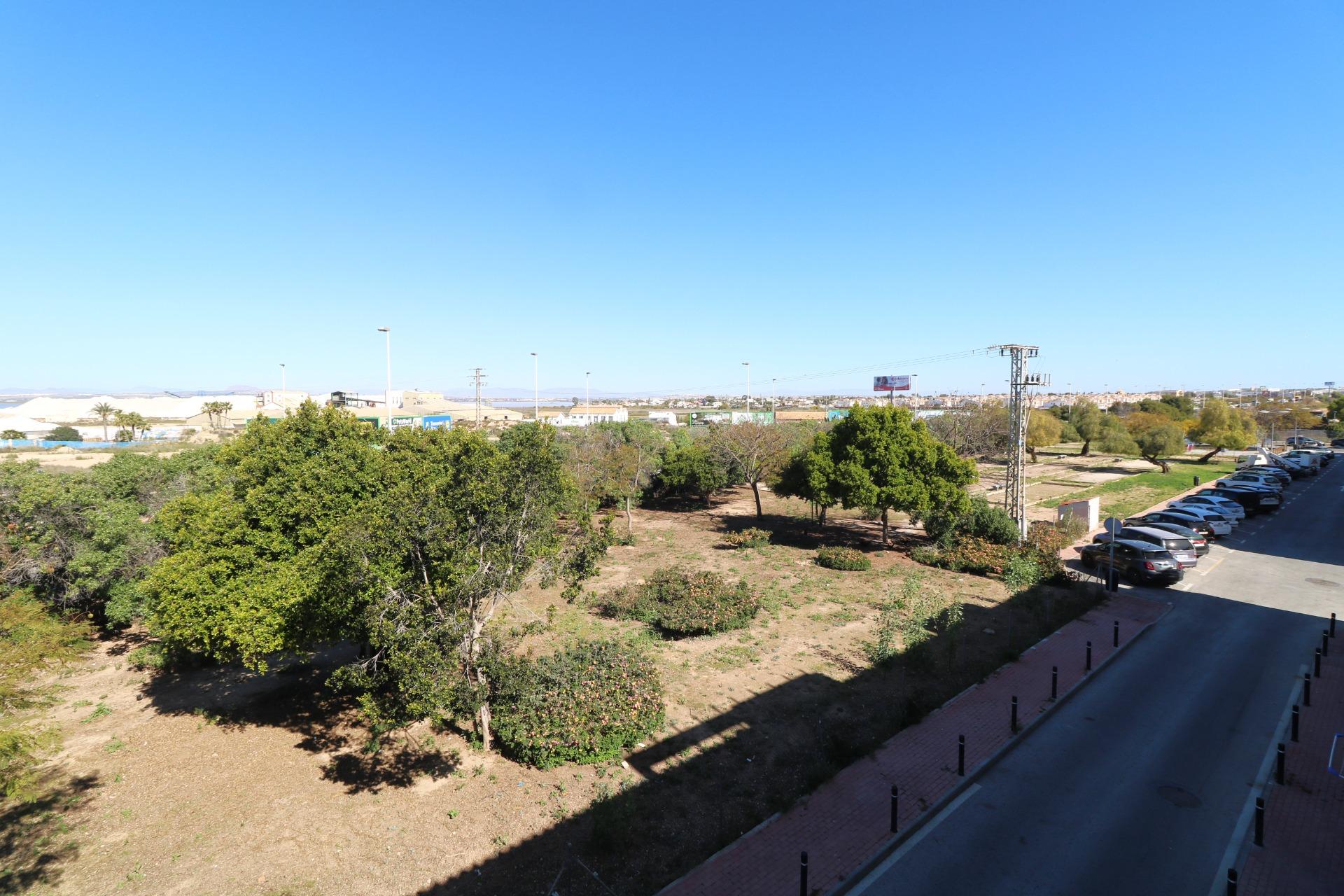 Pool area in penthouse for sale in Torrevieja