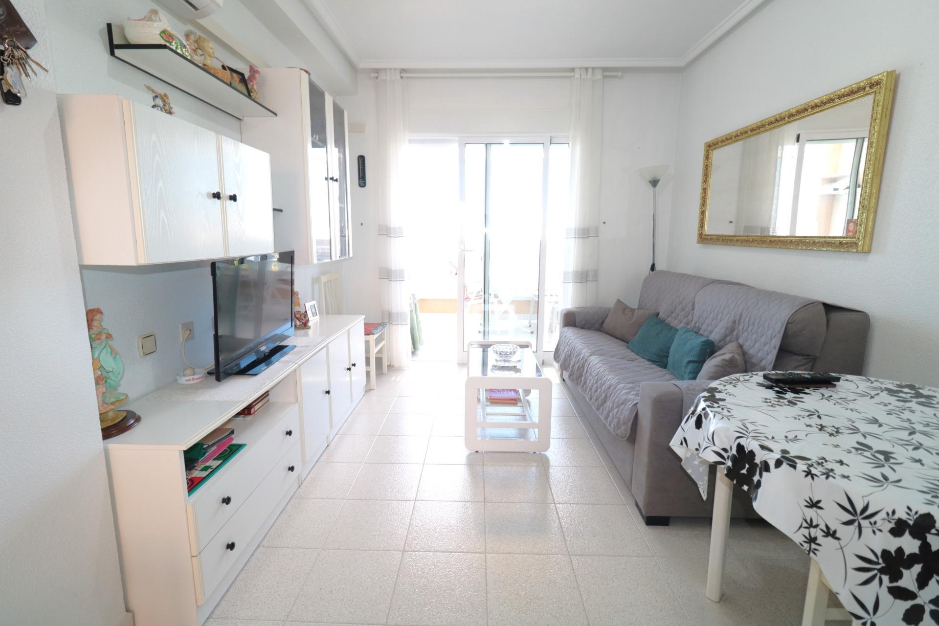 Pool area in penthouse for sale in Torrevieja
