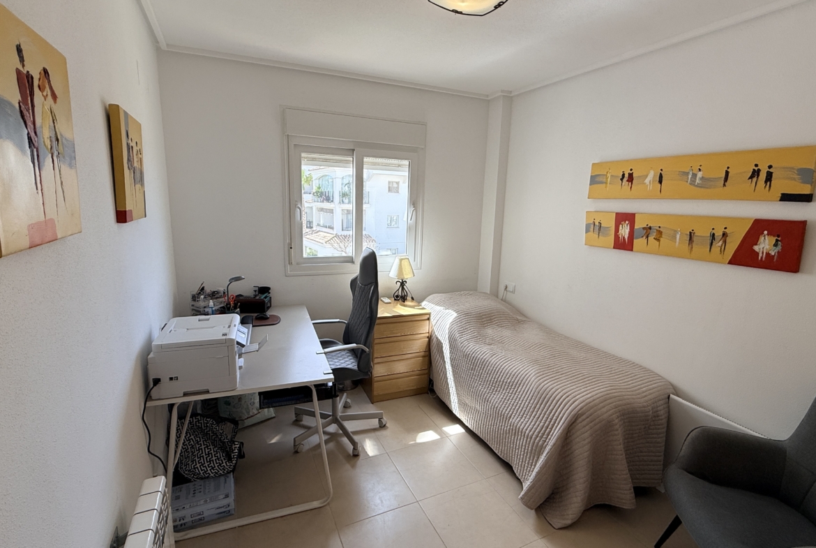 Terrace in apartment for sale in Hacienda Riquelme Golf Resort