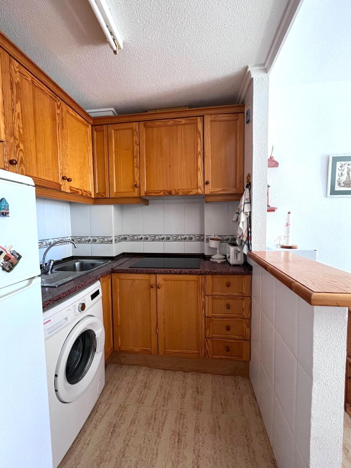 Terrace in penthouse for sale in Torrevieja