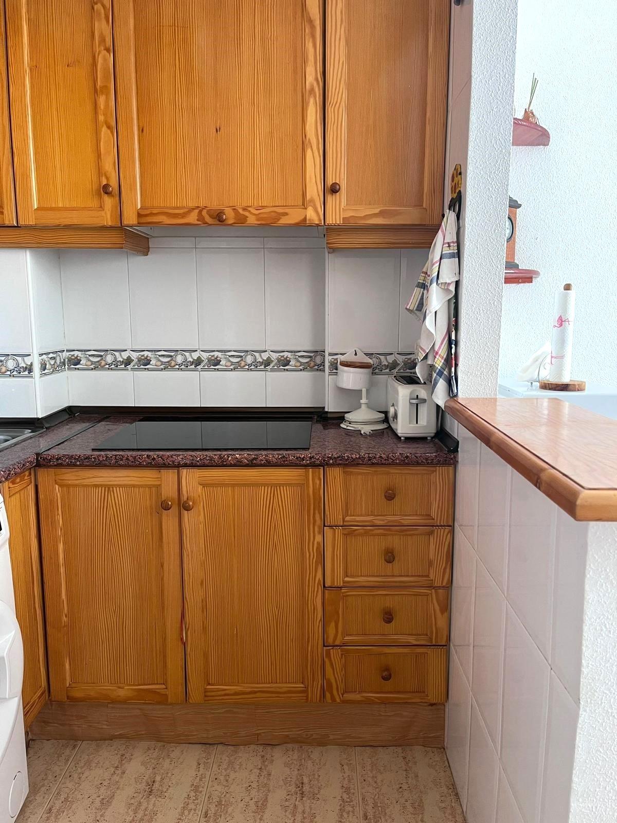 Pool area in penthouse for sale in Torrevieja