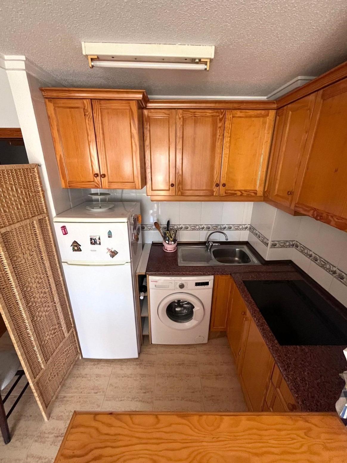 Garden in penthouse for sale in Torrevieja