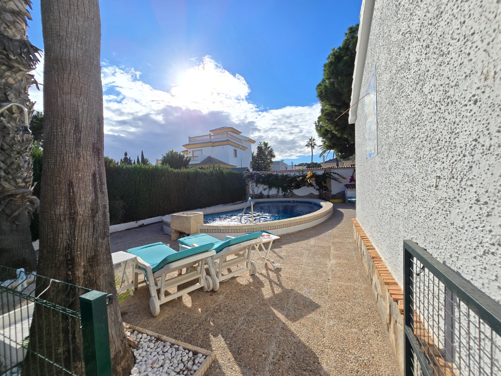 Terrace in villa for sale in Orihuela Costa