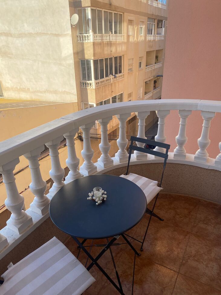 Garden in apartment for sale in Torrevieja