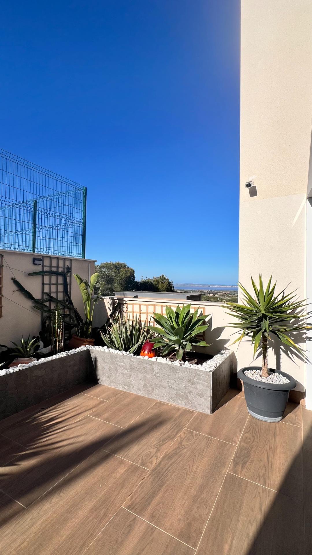 Master bedroom in apartment for sale in San Miguel de Salinas