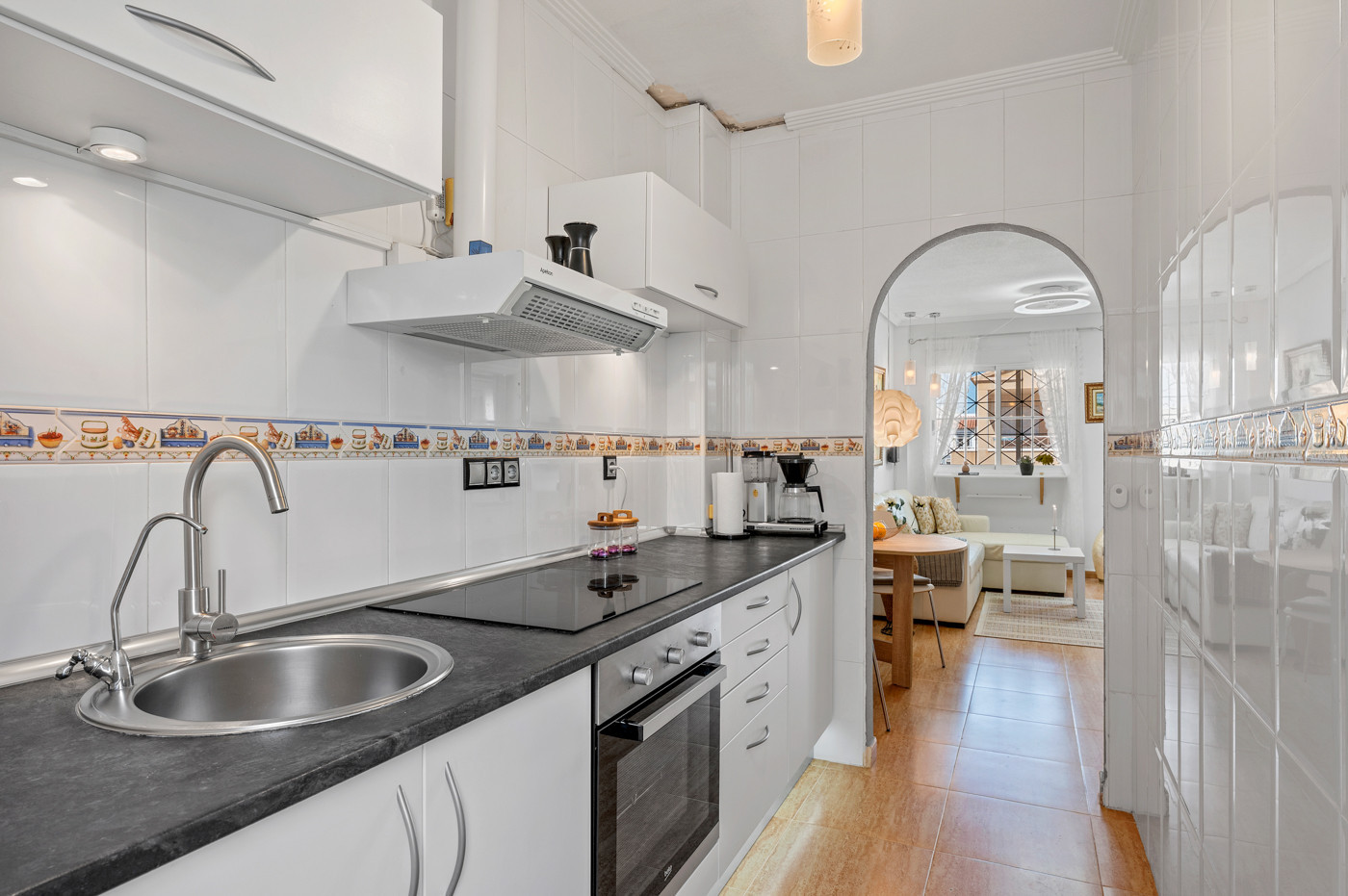 Garden in bungalow for sale in Orihuela Costa