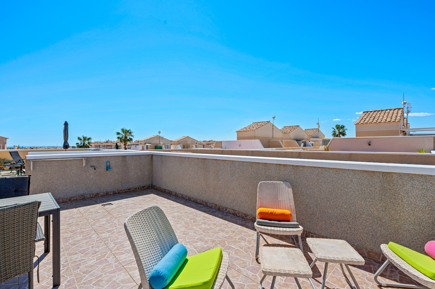 Living room in bungalow for sale in Orihuela Costa