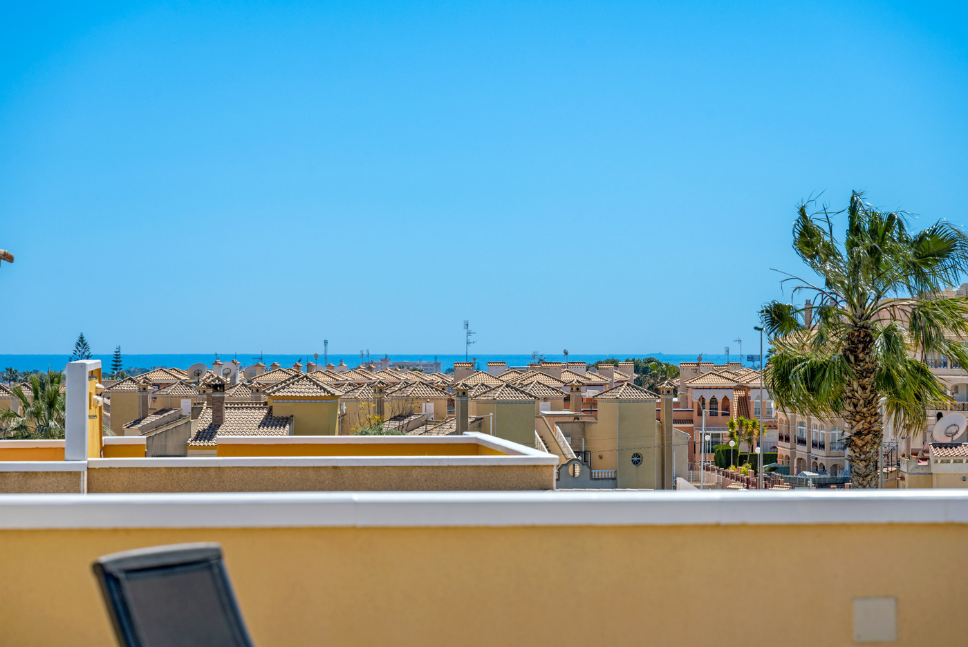 Master bedroom in bungalow for sale in Orihuela Costa