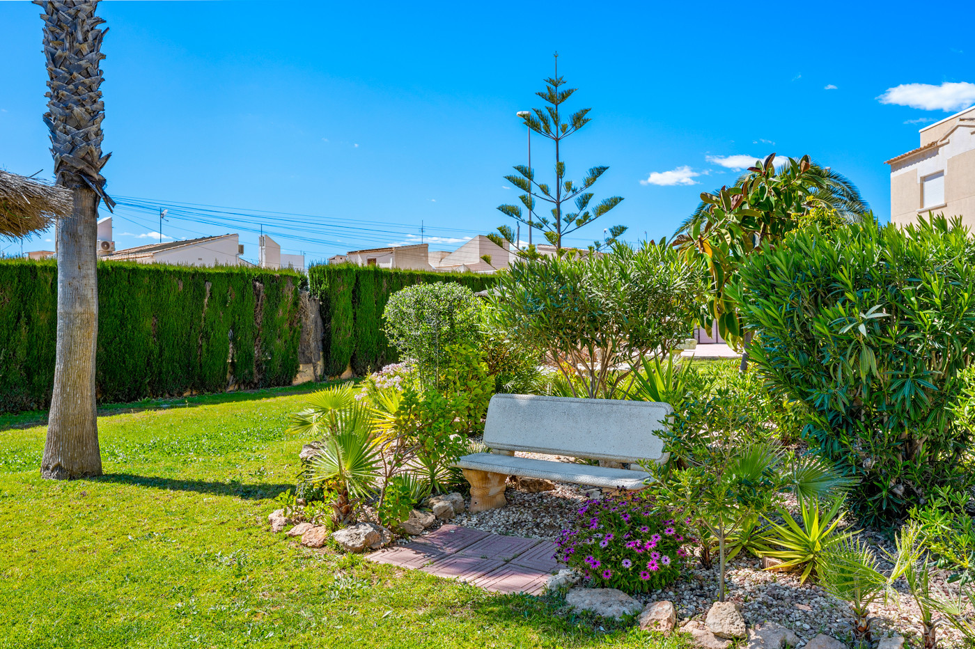 Living room in bungalow for sale in Orihuela Costa