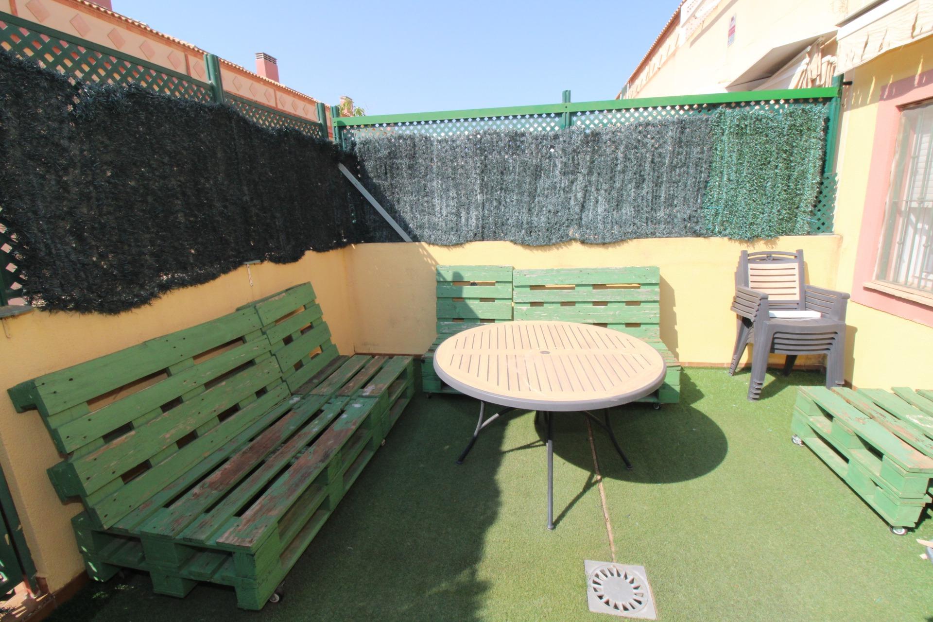 Terrace in duplex for sale in Los Alcazares