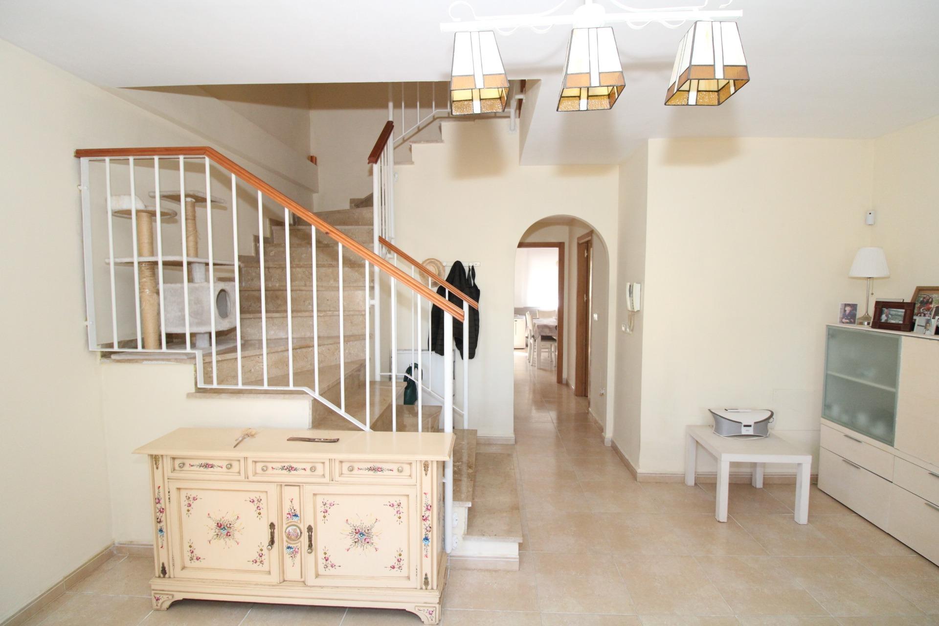 Pool area in duplex for sale in Los Alcazares