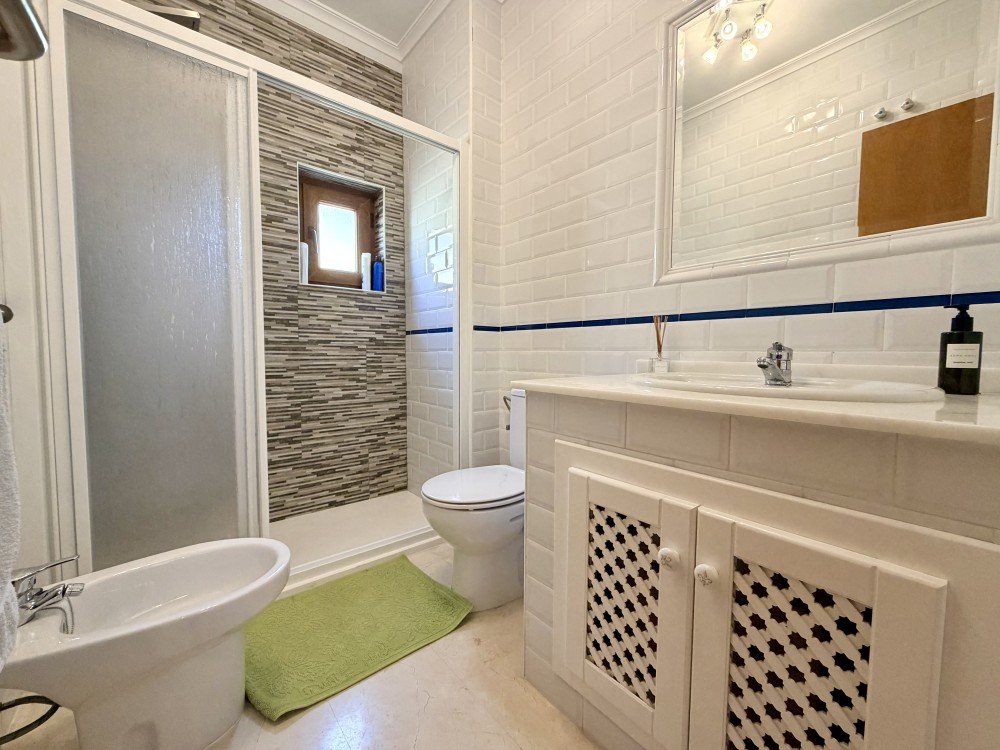 Dining area in bungalow for sale in Algorfa