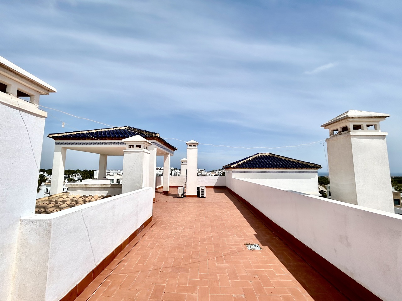 Pool area in apartment for sale in Villamartin
