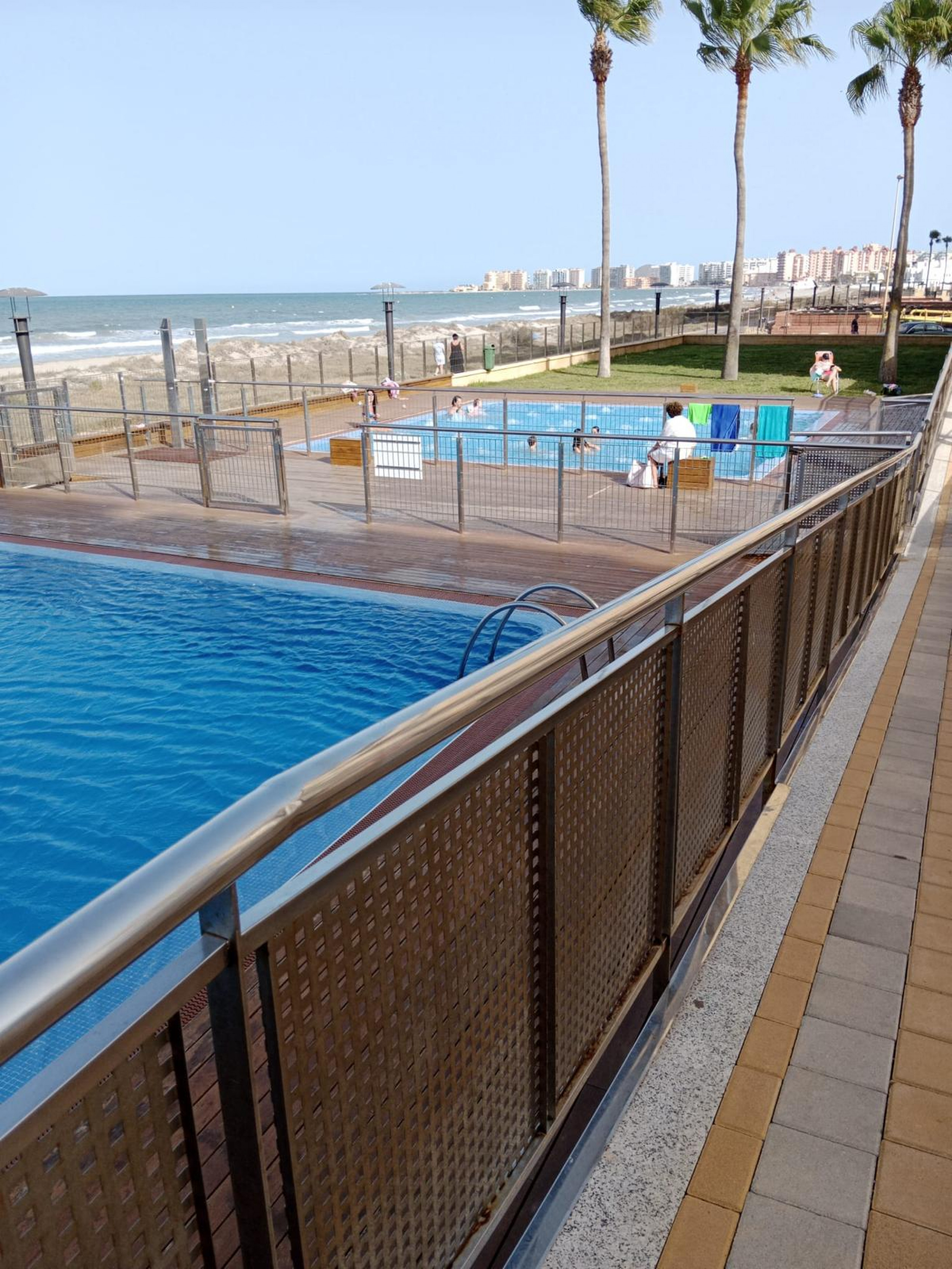 Master bedroom in apartment for sale in La Manga del Mar Menor