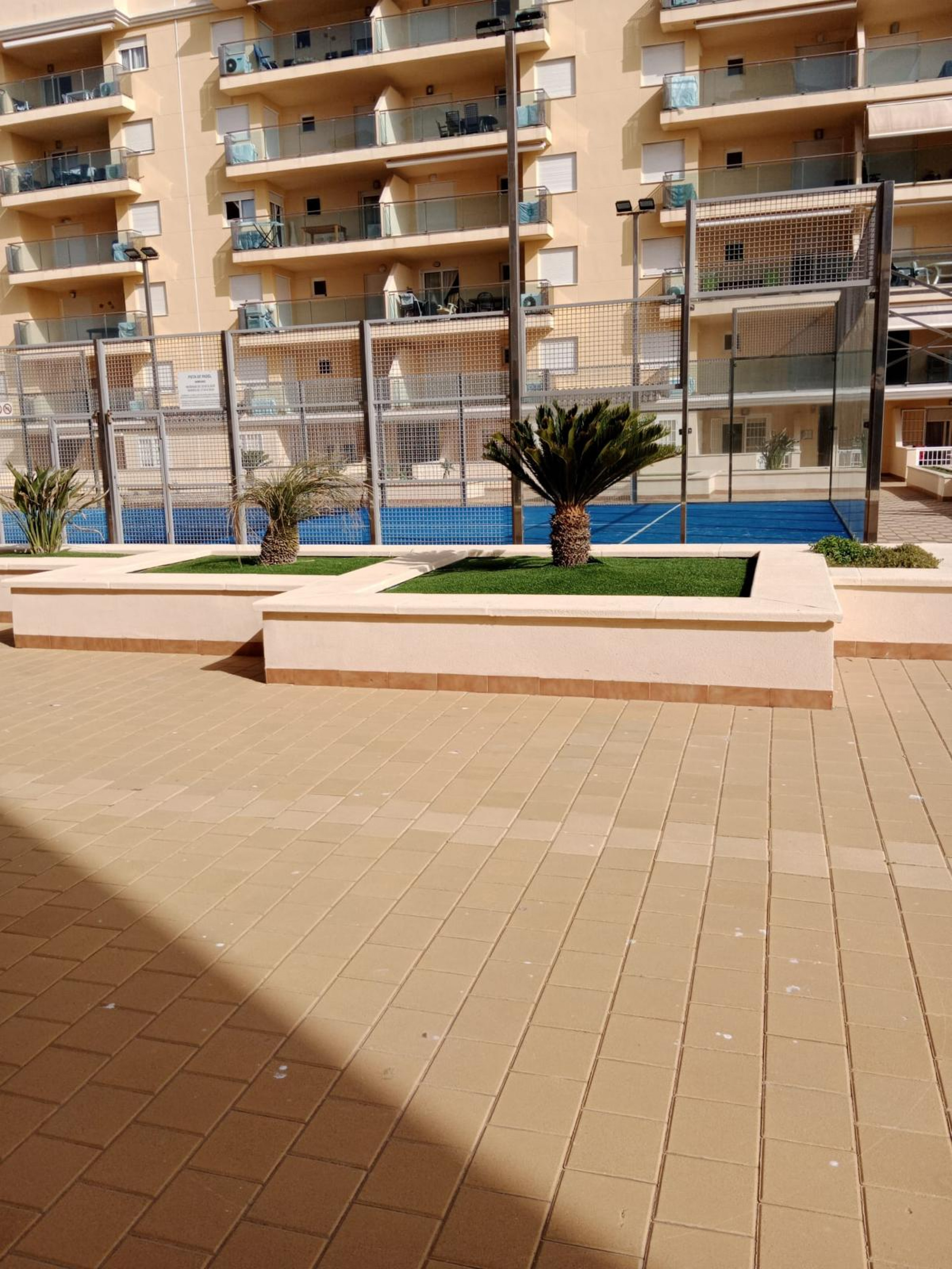 Garden in apartment for sale in La Manga del Mar Menor