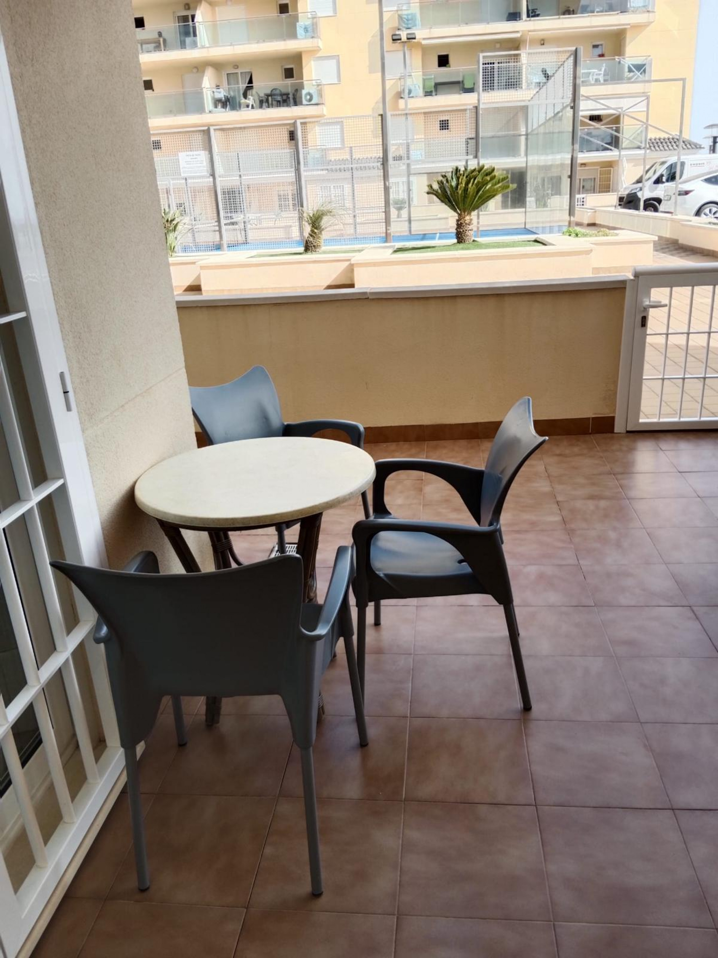 Terrace in apartment for sale in La Manga del Mar Menor
