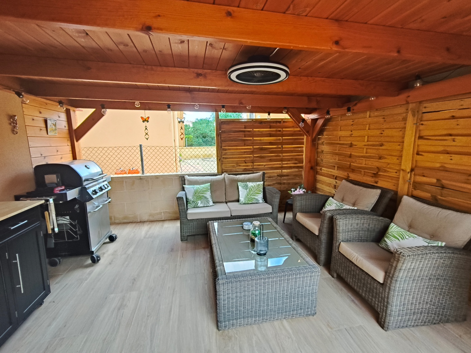 Master bedroom in villa for sale in La Romana