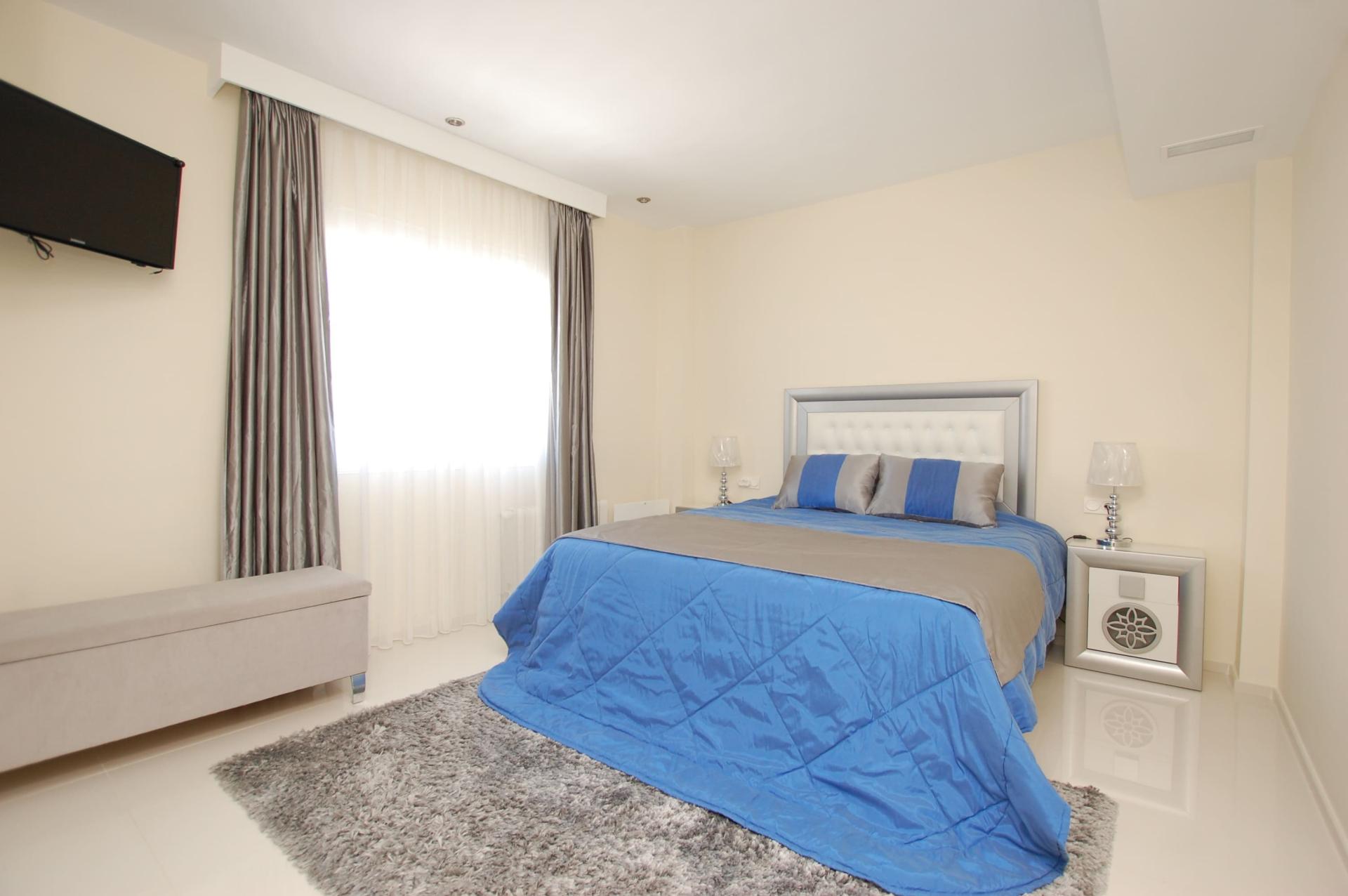 Master bedroom in villa for sale in Ciudad Quesada