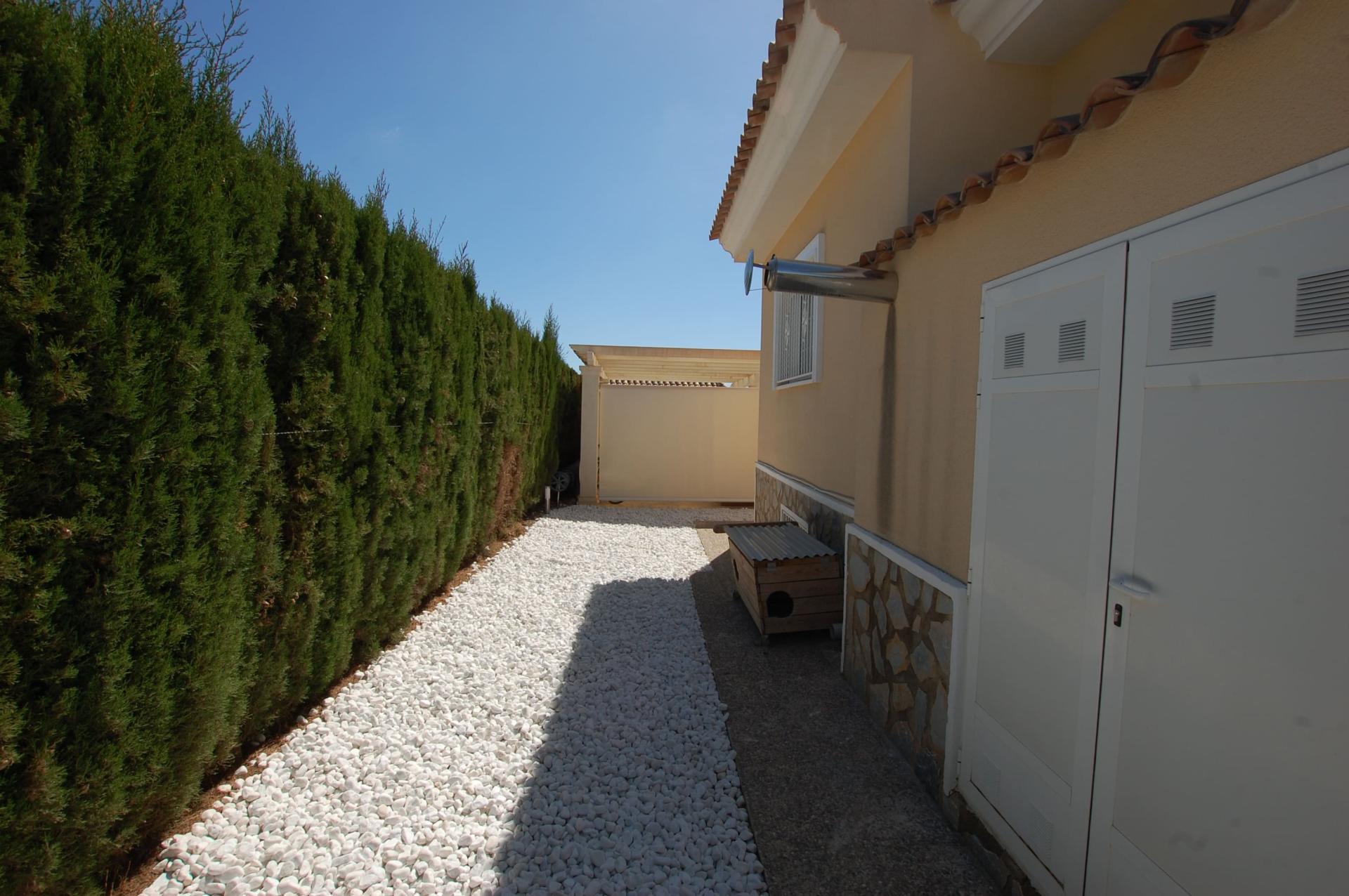 Terrace in villa for sale in Ciudad Quesada